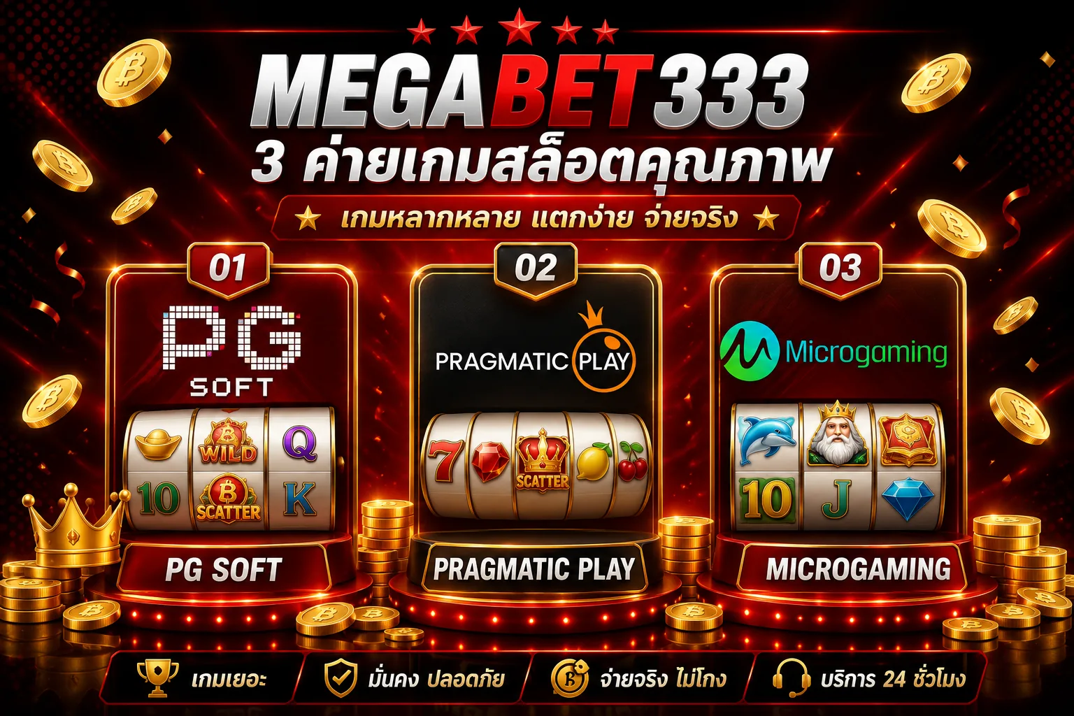 ภาพประกอบ: 3 ค่ายเกมทำเงิน