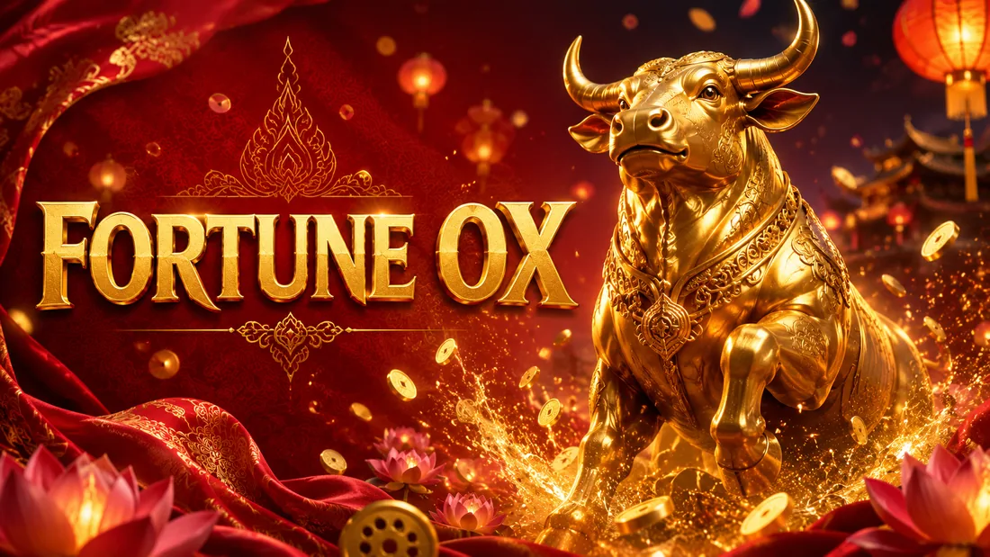 Fortune Ox สล็อตวัวทองธีมเทศกาลเอเชีย