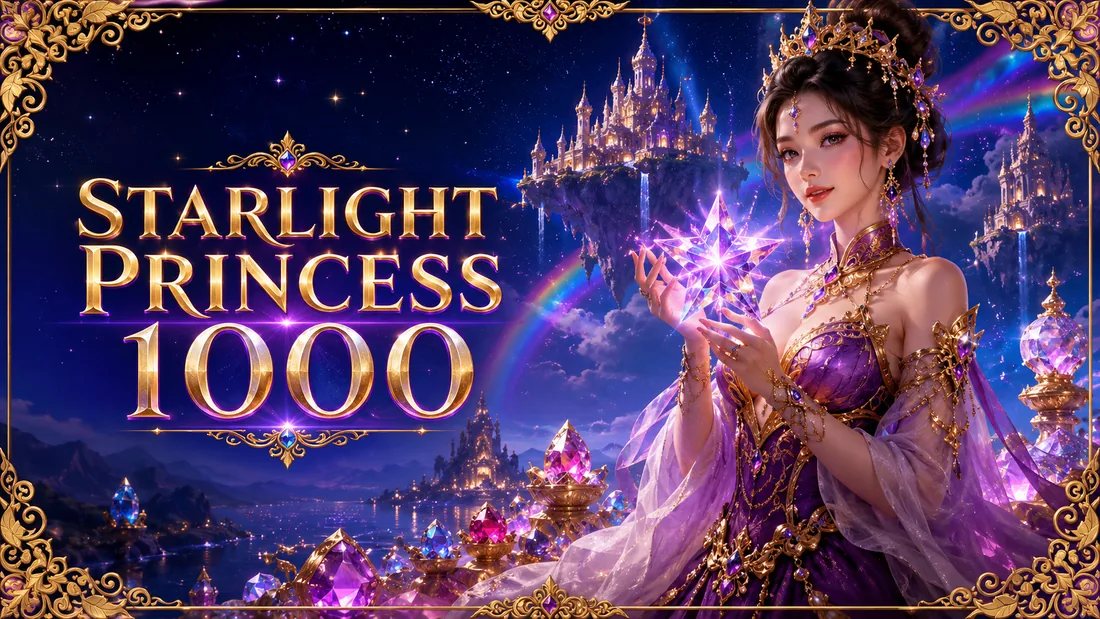 Starlight Princess 1000 สล็อตเจ้าหญิงแฟนตาซี