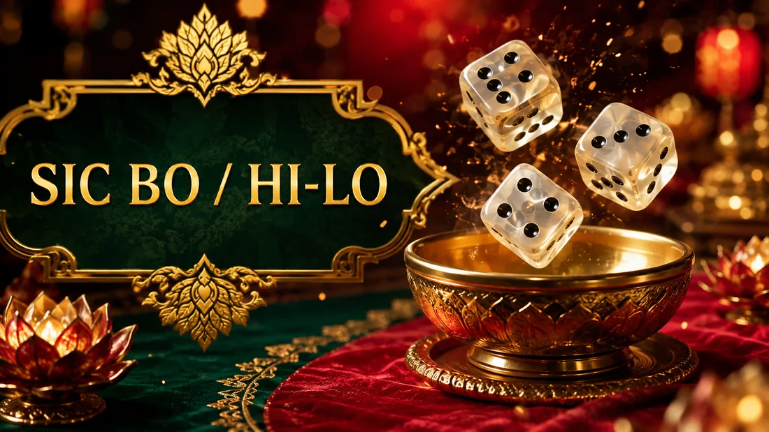 Sic Bo Hi-Lo เกมลูกเต๋ายอดนิยม